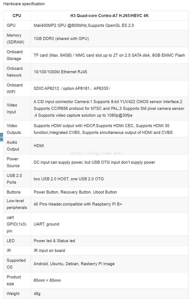 香蕉派 banana pi BPI-M2+ 四核开发板 全志 allwinner H3方案