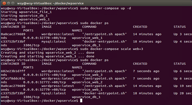 docker-compose-scale