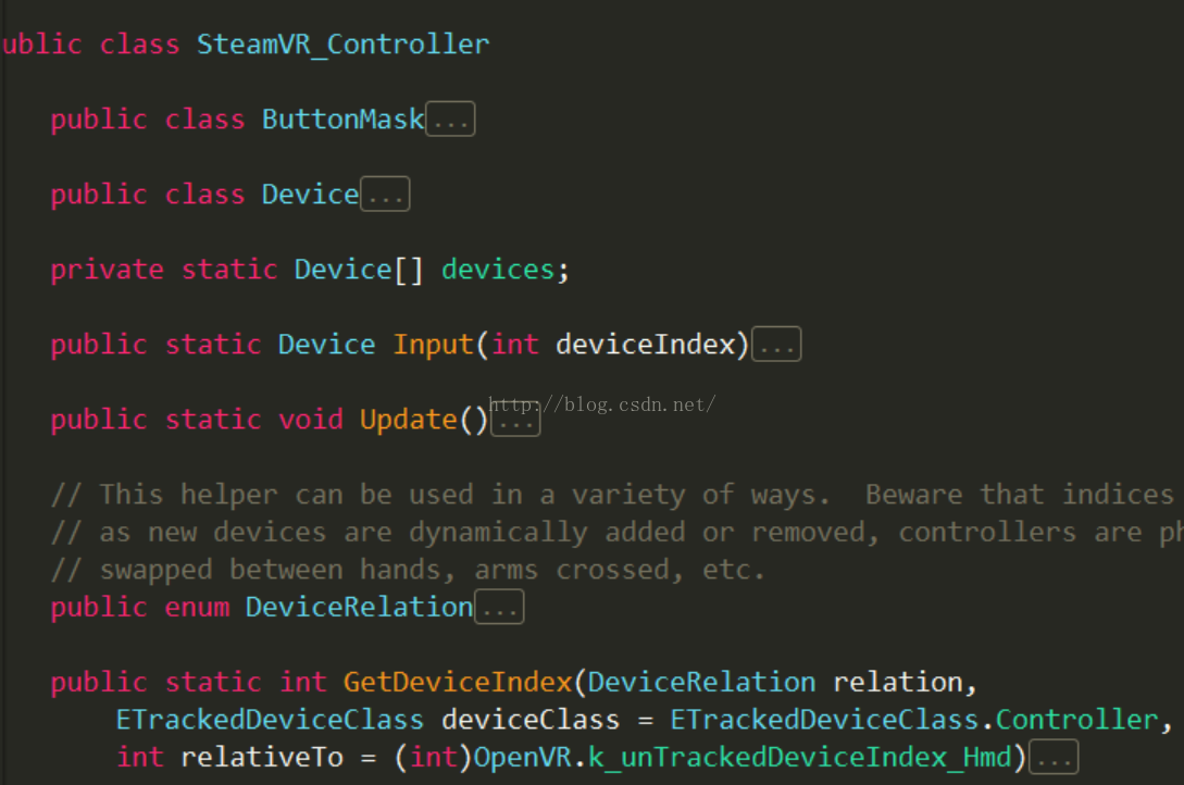 SteamVR插件详解一：SteamVR_Controller脚本