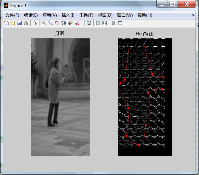 HOG特征的可视化