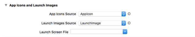 App Icons and Launch Images
