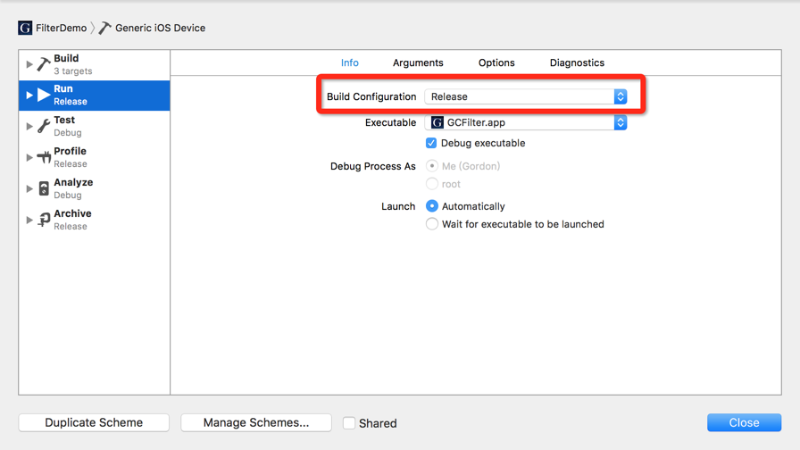 Build Configuration