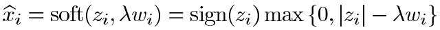 软阈值 （Soft Thresholding）函数解读