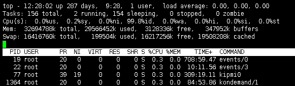 top命令输出解释以及load average 详解及排查思路