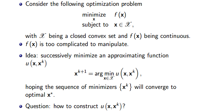 Majorization-Minimization优化框架_majorization minimization-CSDN博客