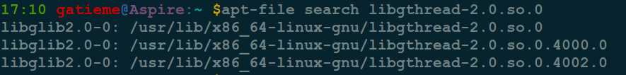 apt-file search