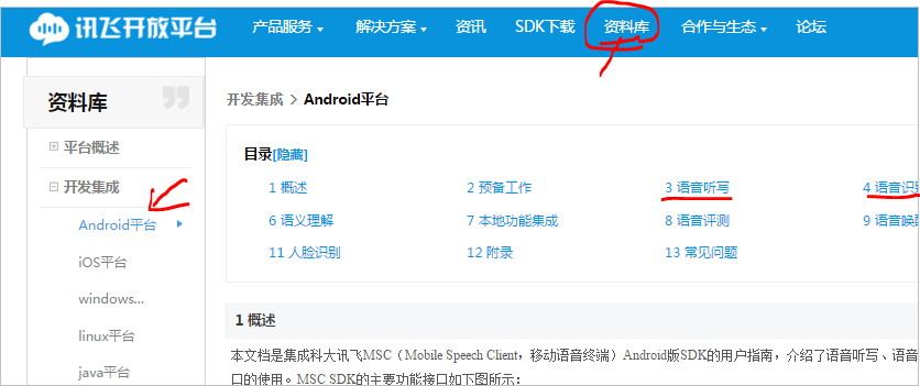 语音开发文档
