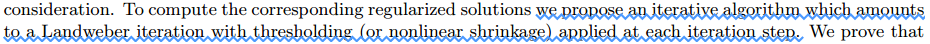 IST：Iterative Shrinkage/Thresholding和Iterative Soft Thresholding