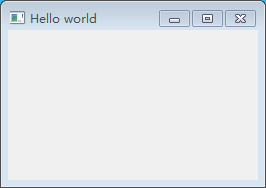 PyQt5的例子（一）——hello world