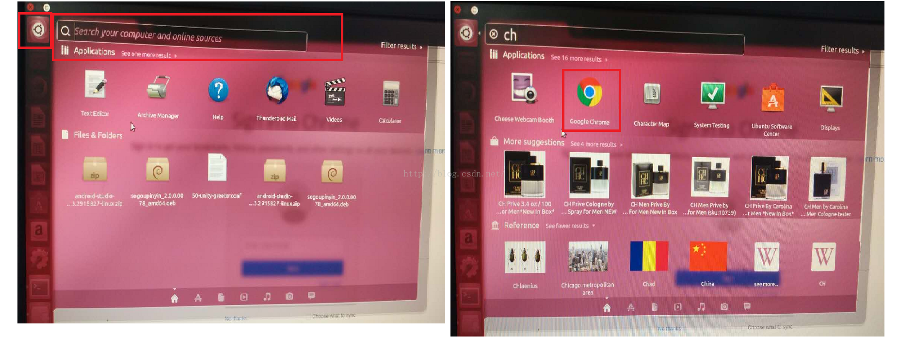 linux下安装chrome后没看到快捷方式，也不知安哪儿了？