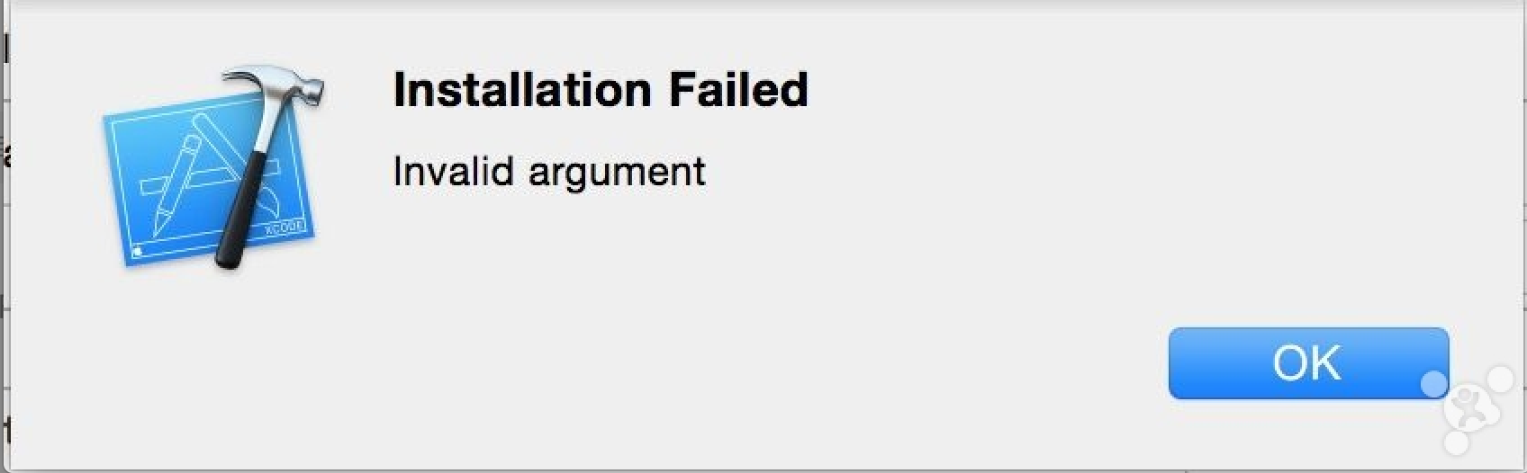 Could not locate. Install_failed_Internal_Error: permission denied. IOS connection Error. Ютуб request contains an Invalid argument.