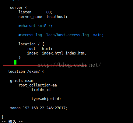 【文档】nginx-gridfs安装学习文档