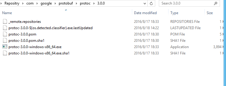 protoc windows