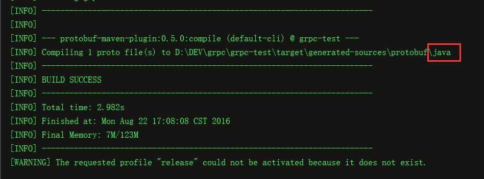 compile goal