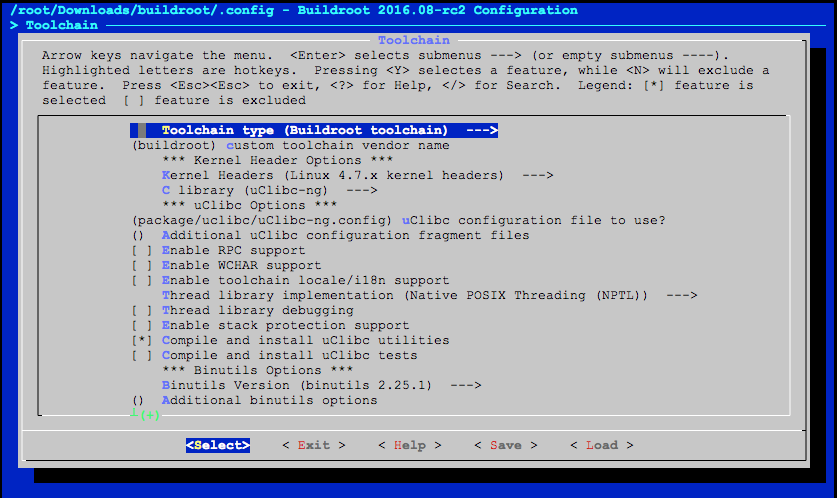 buildroot-Toolchain