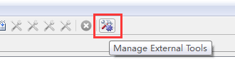 Manage Tools Dialog Box