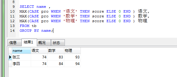 簡單行轉列