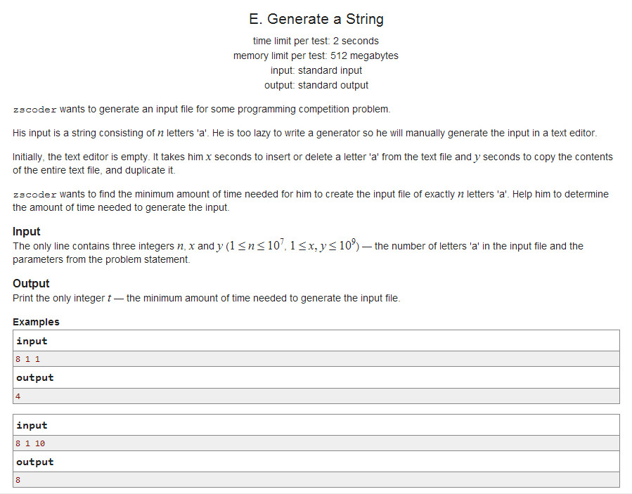 E. Generate a String