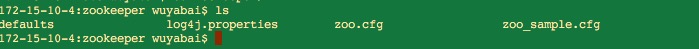 zookeeper配置文件