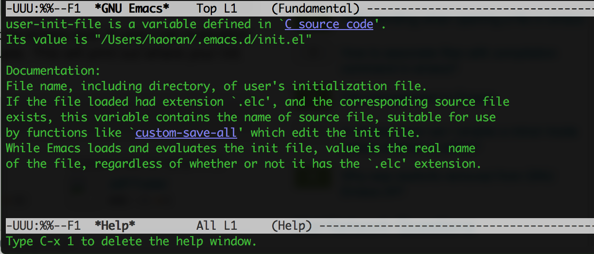 user-init-file