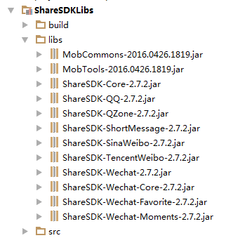 ShareSDKLibs的jar