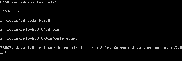 solr start