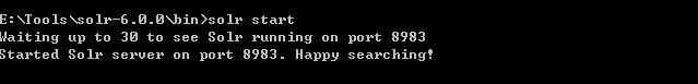solr restart