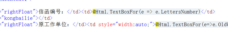 初见@html.textboxfor「建议收藏」