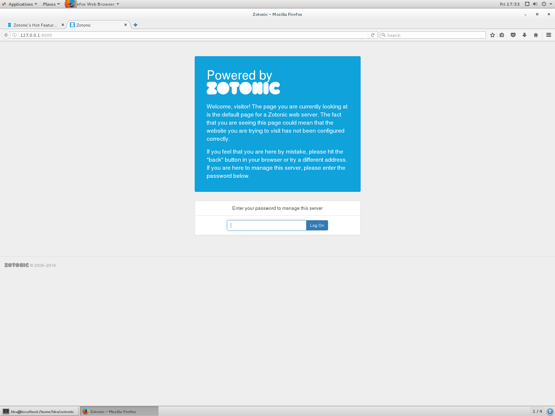 zotonic默认登陆页面