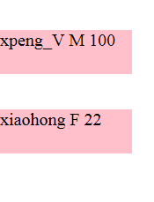 解析后的显示结果