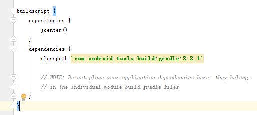 Android Studio, gradle plugin is too old or set ANDROID_DAILY_OVERRIDE