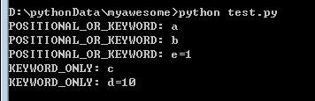 
			
				python positional arguments 和 keyword arguments			