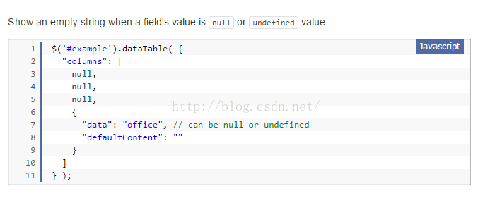 Jquery  Datatable  数据填充报错：requested unknown parameter ‘XXX‘ for row xx, column xx 解决方法