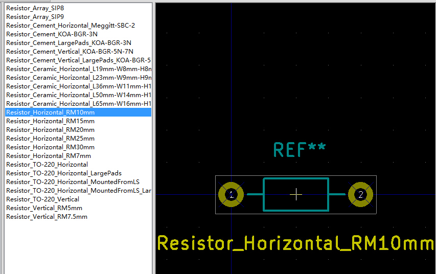 Resistor_Horizontal_RM10mm