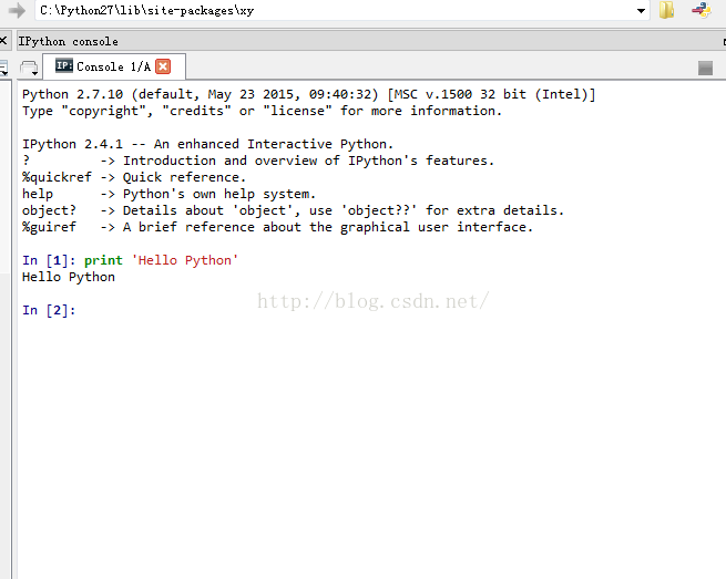 Python(x,y)安装
