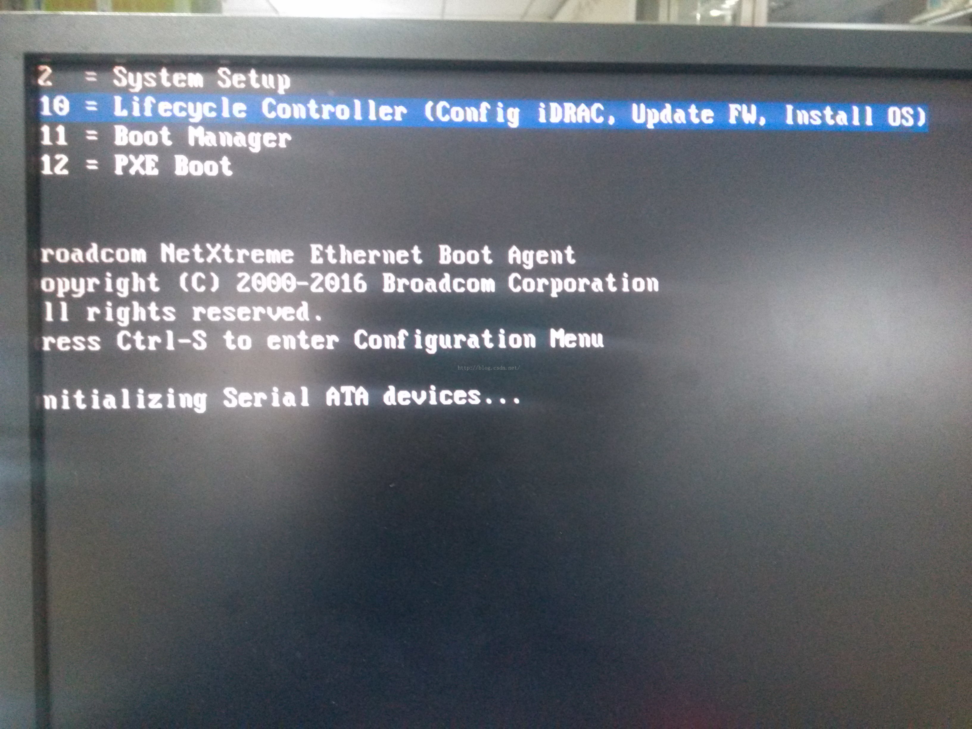 戴尔服务器bootmanager界面=戴尔服务器booting from hard drive c