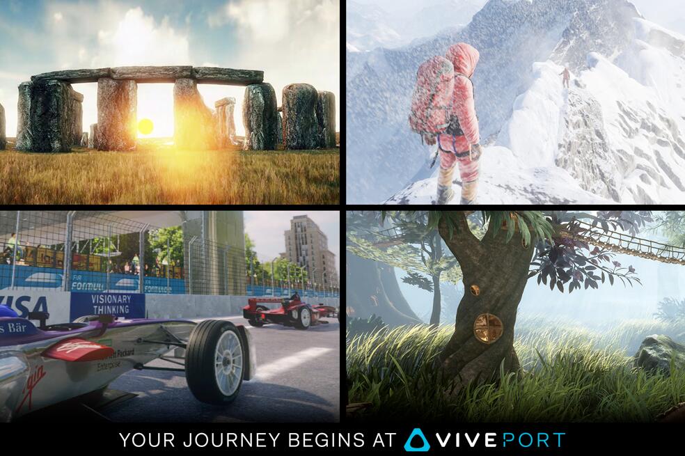 HTC最新推出VIVEPORT™虚拟现实应用商店