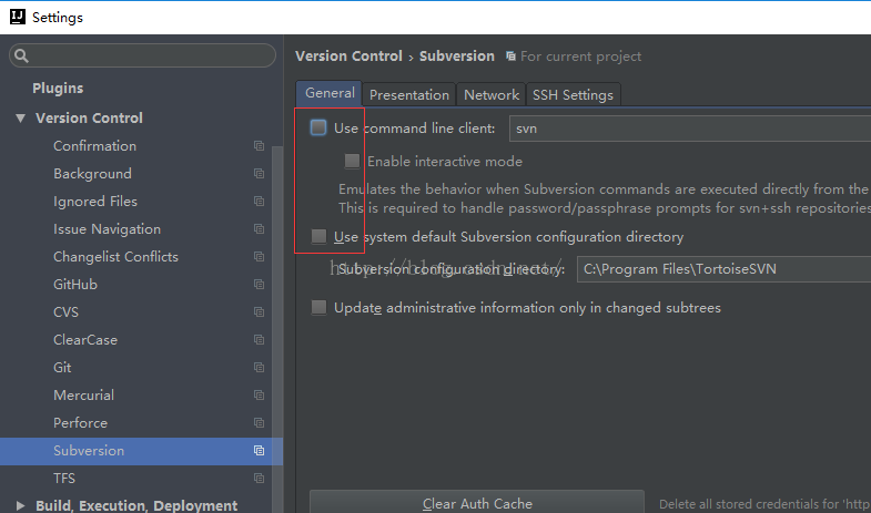 IDEA使用svn时出现Cannot load supported formats错误