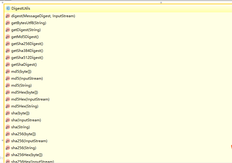 Apache commons  codec |MD5 SHA BASE64 简单方便操作