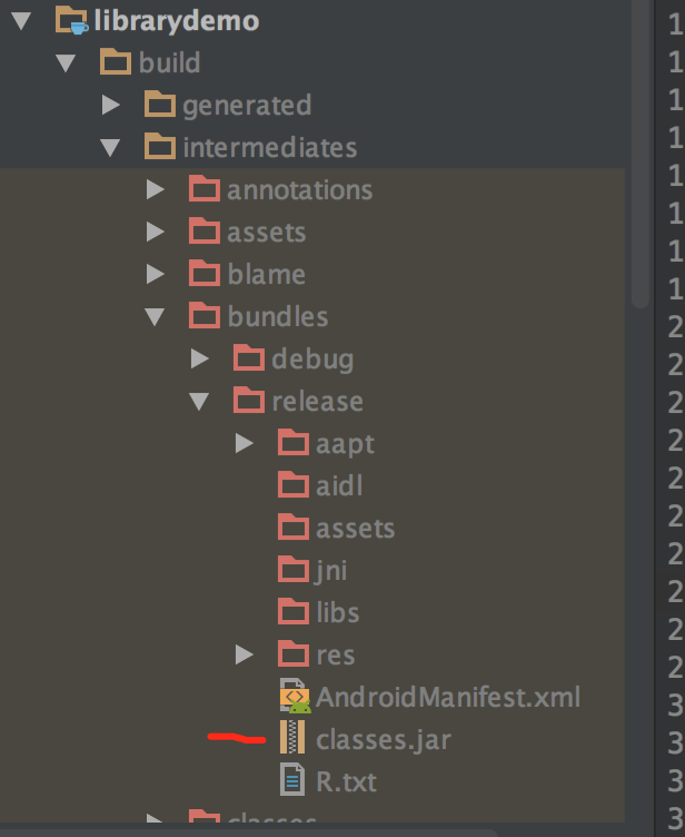 Создать jar android studio