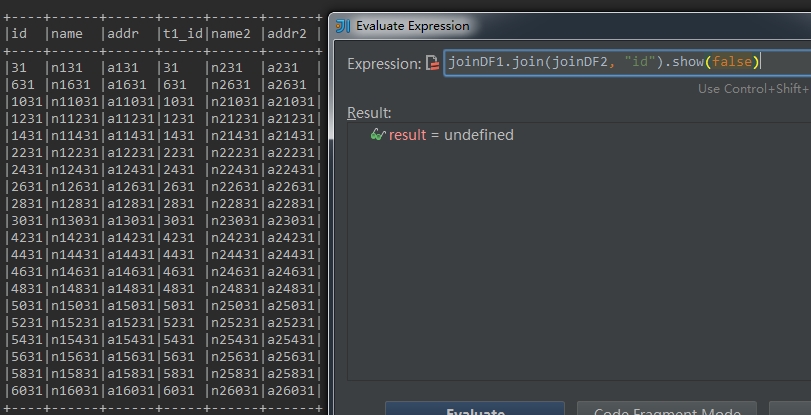 SparkSql之DataFrame操作