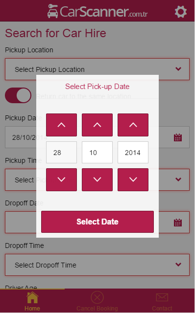 AngularJS Datepicker