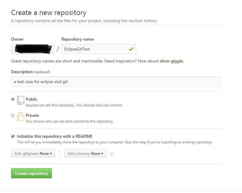 Create Github Repository