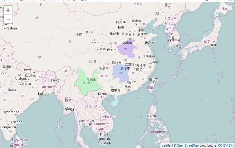 R语言在线地图神器：Leaflet for R包（一）