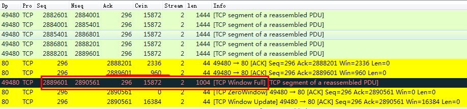 Wireshark中常见的TCP Info_Wireshark常见的TCP Info_12