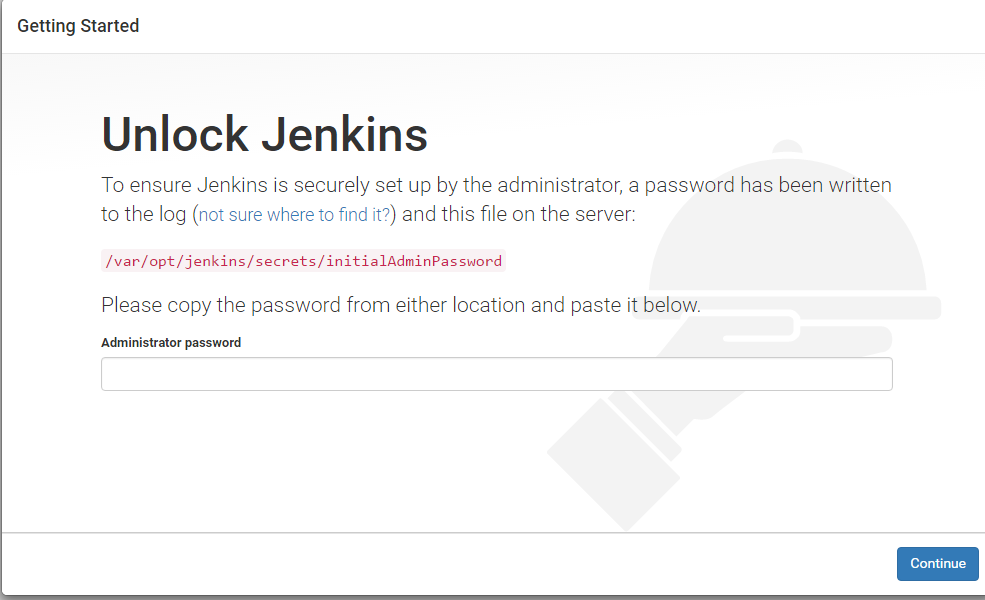 jenkins init