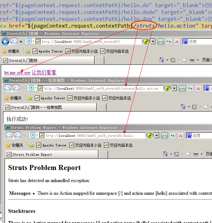 Struts中struts.xml配置文件的主要元素(package,action)_struts.xml的packageCSDN博客