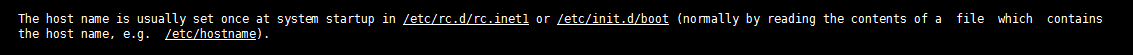 修改centos等linux的hostname-永久生效