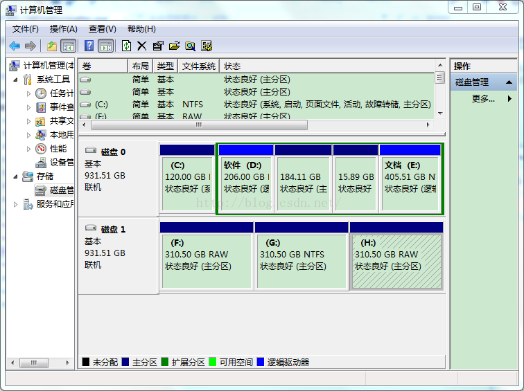 windows下初始化格式化磁盘