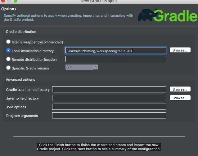 Как удалить gradle mac os